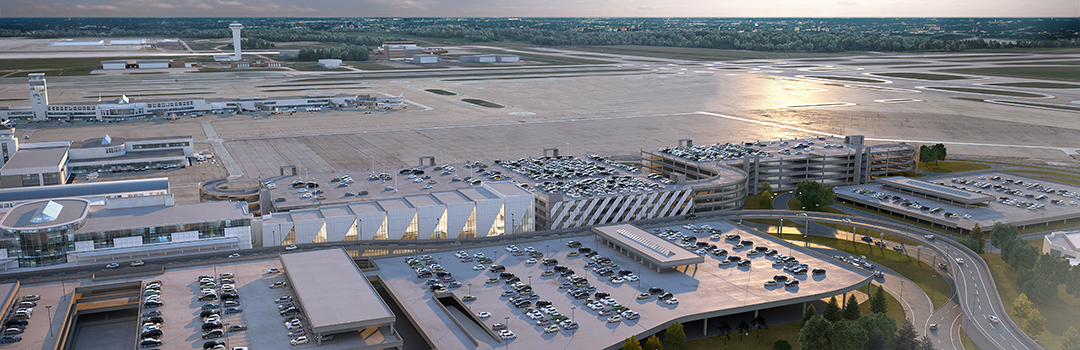 Conceptual Rendering of Consolidated Rental Car Facility (ConRAC)